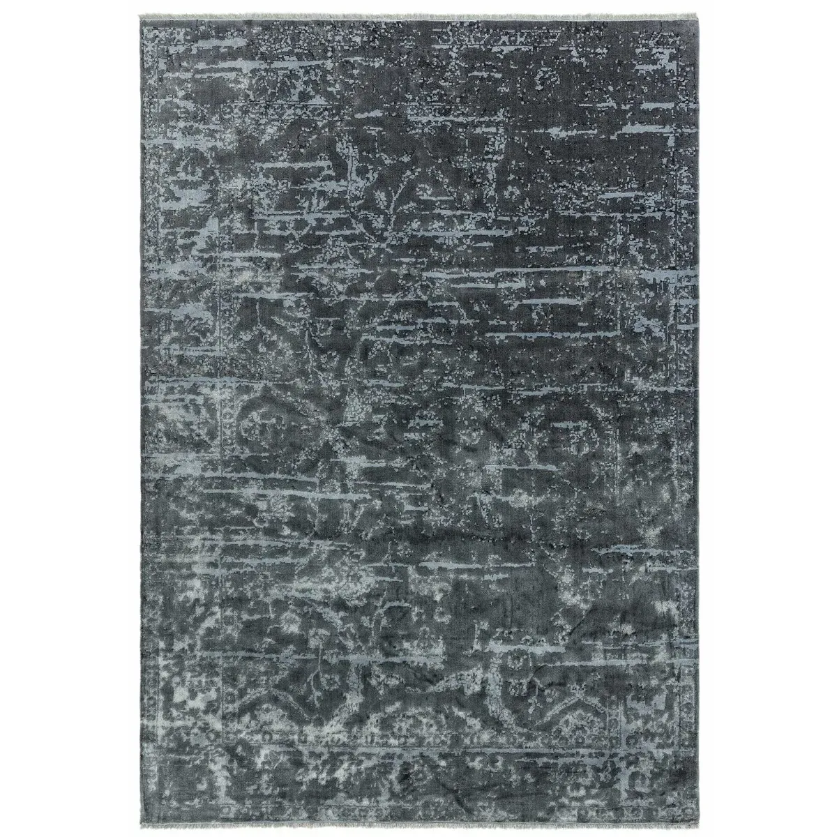 Zadana Abstract Rug - Charcoal, Polyester