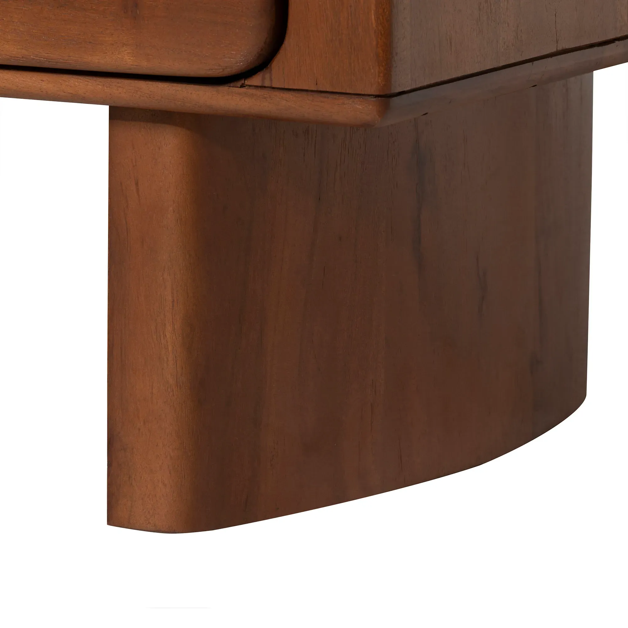 Zerina 3 Drawer Chest - Brown, Acacia Wood