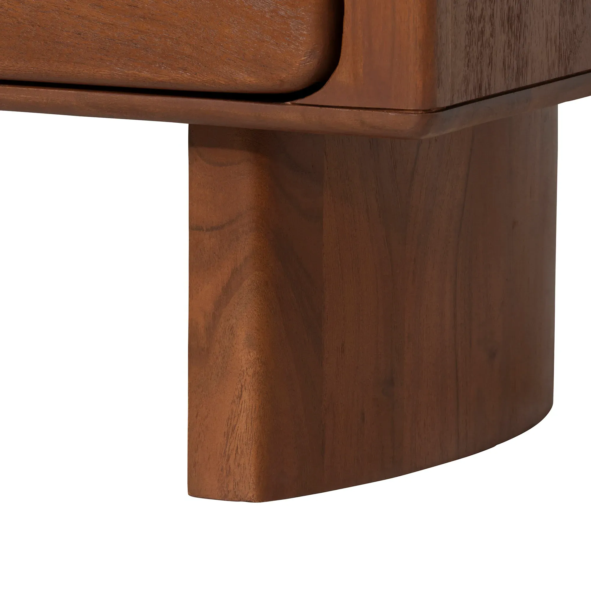 Zerina 5 Drawer Chest - Brown, Acacia Wood