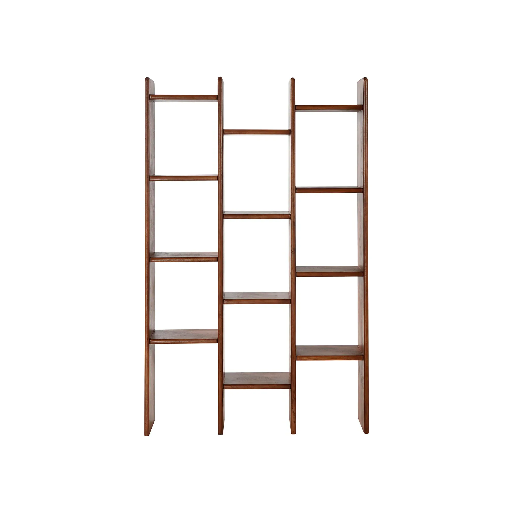 Zerina Bookshelf - Brown, Acacia Wood