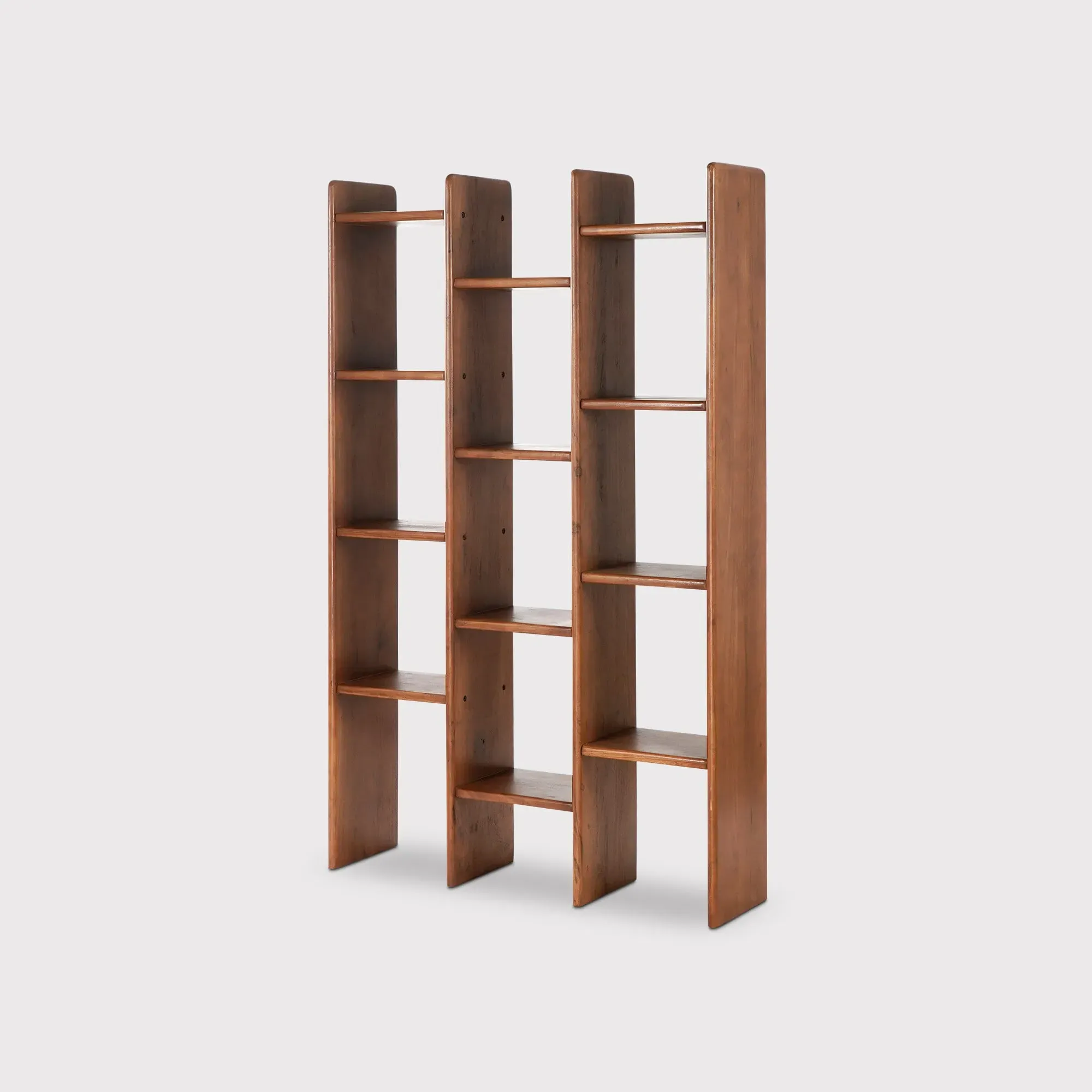 Zerina Bookshelf - Brown, Acacia Wood image