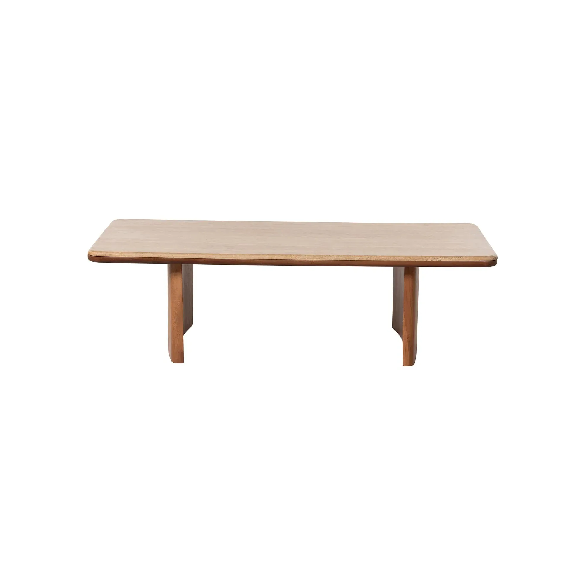 Zerina Coffee Table - Brown, Acacia Wood