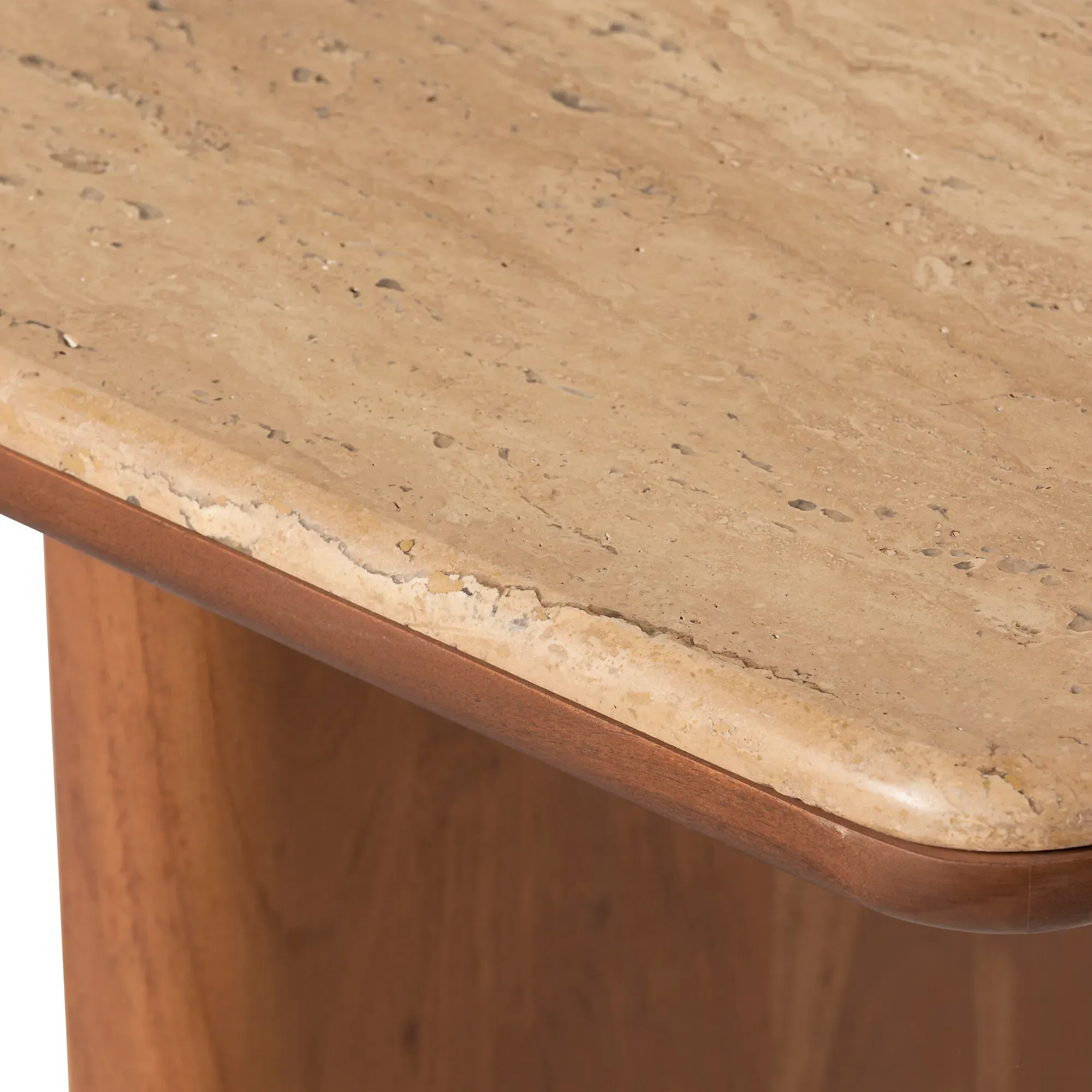 Zerina Coffee Table - Brown, Acacia Wood