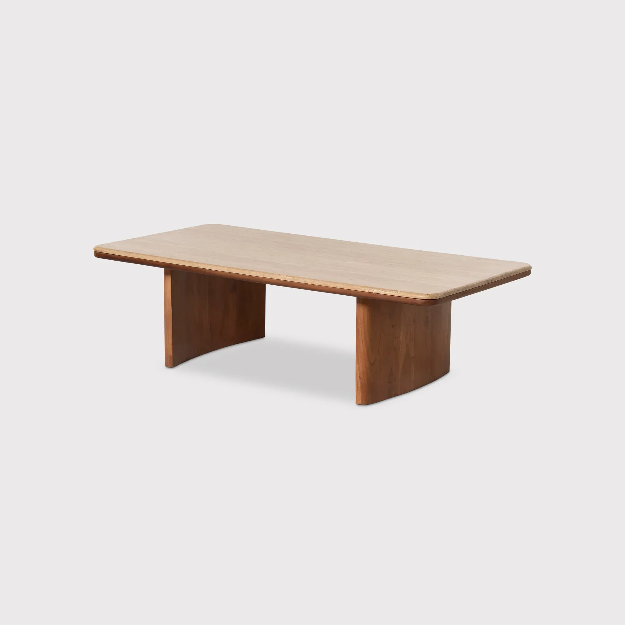 Zerina Coffee Table - Brown, Acacia Wood image