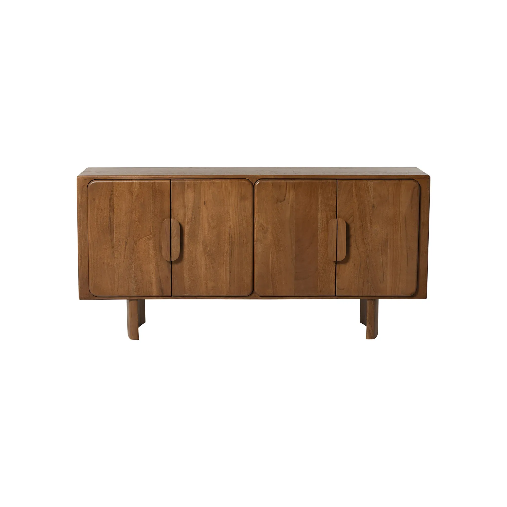 Zerina Sideboard - Brown, Acacia Wood