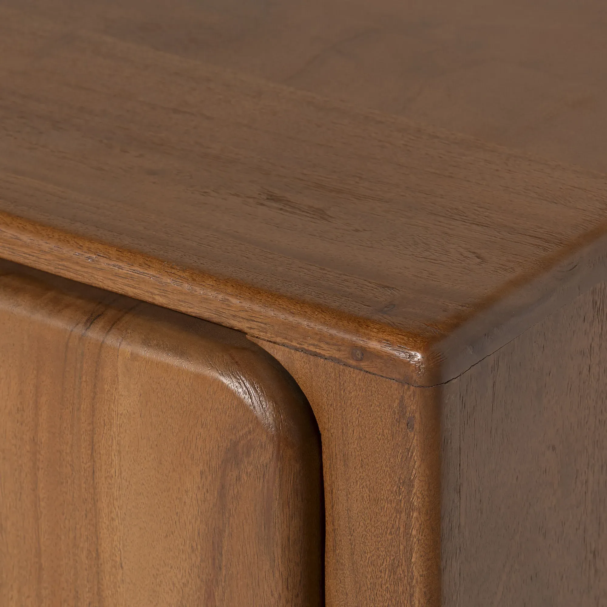 Zerina Sideboard - Brown, Acacia Wood