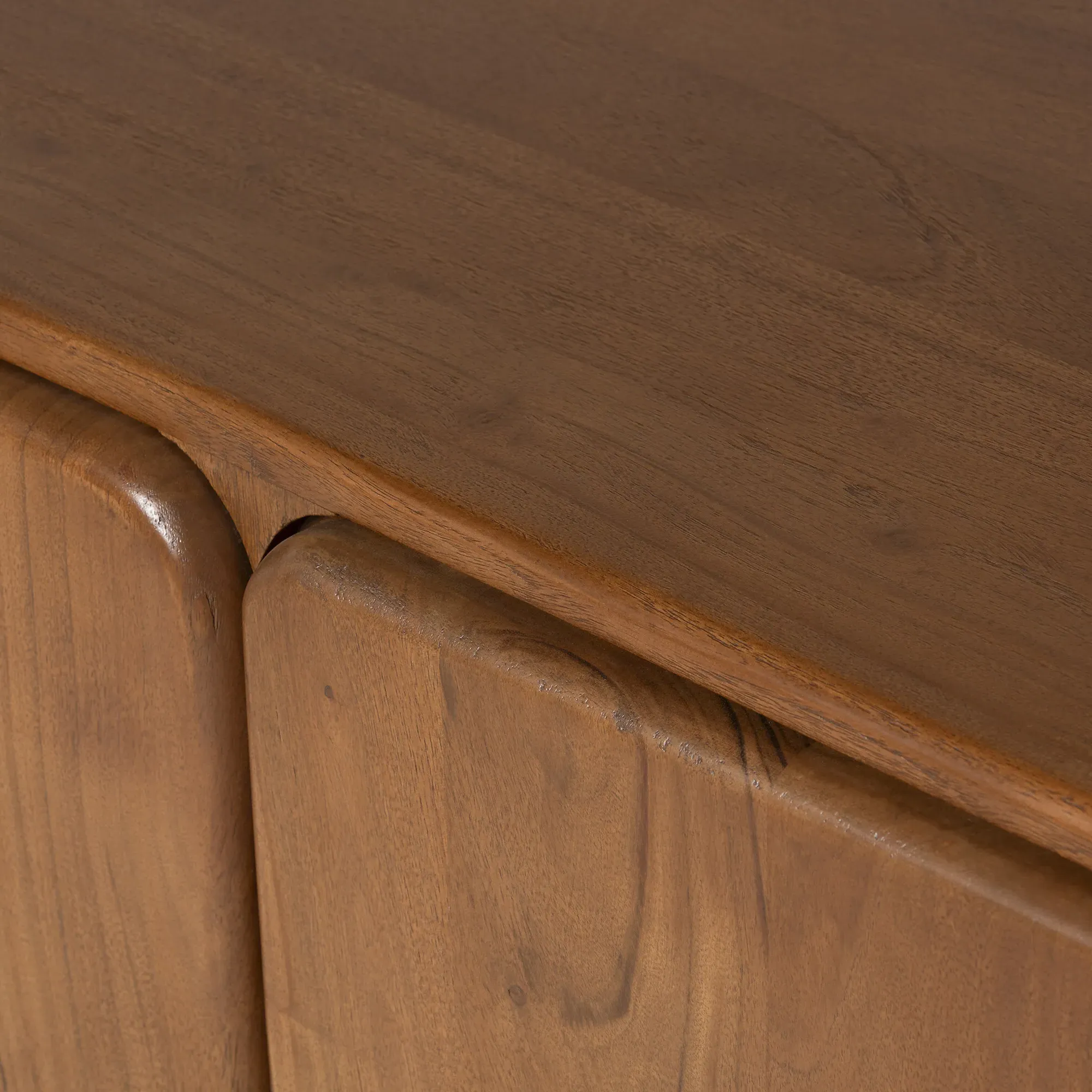 Zerina Sideboard - Brown, Acacia Wood