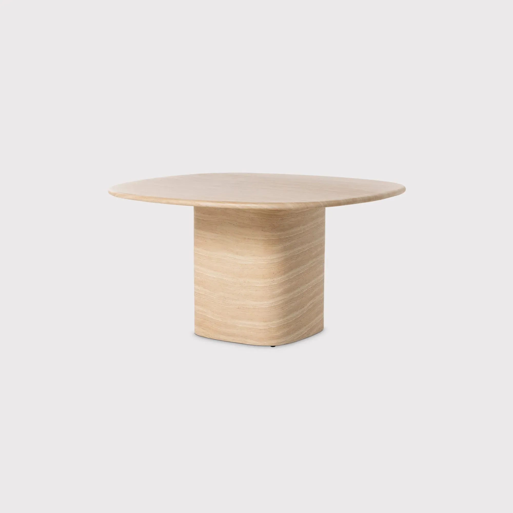 Zira Dining Table - Neutral, Concrete image