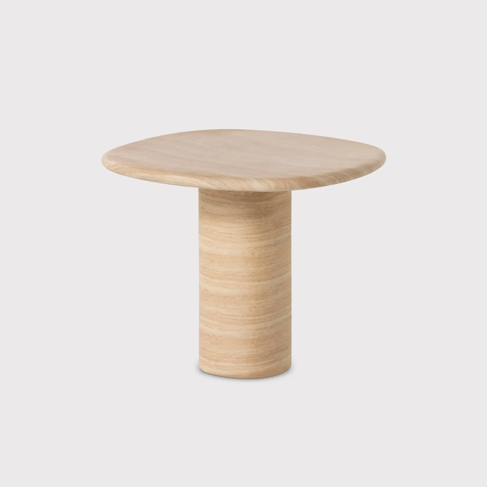 Zira Side Table - Neutral, Concrete image