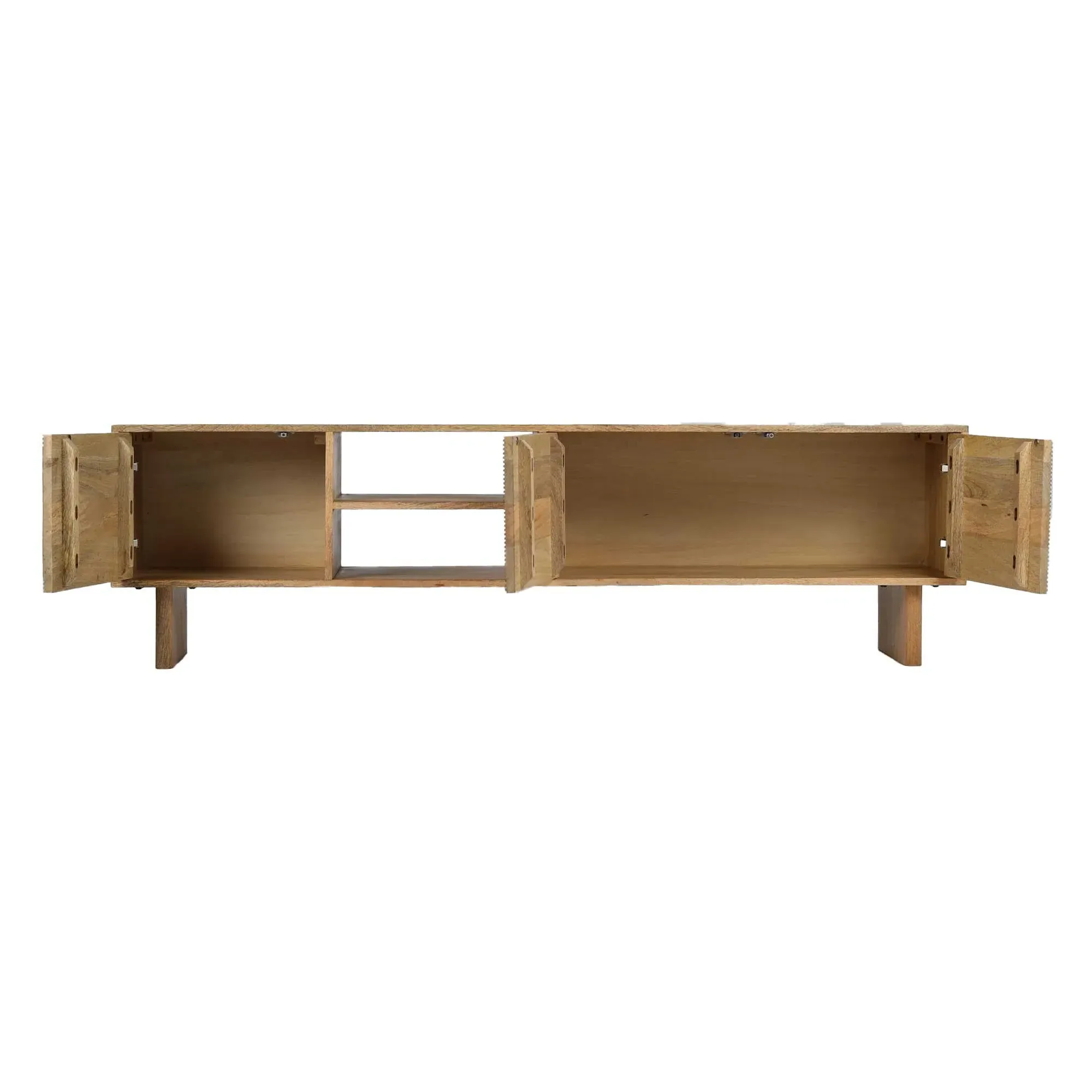 Zuberi 150cm TV Unit - Neutral, Mango Wood