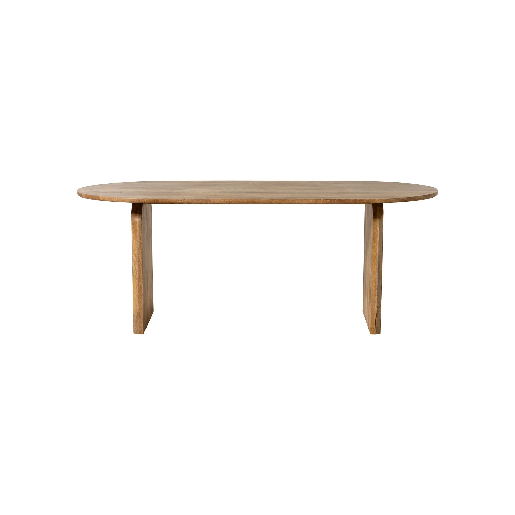 Zuberi 200cm Dining Table - Neutral, Mango Wood