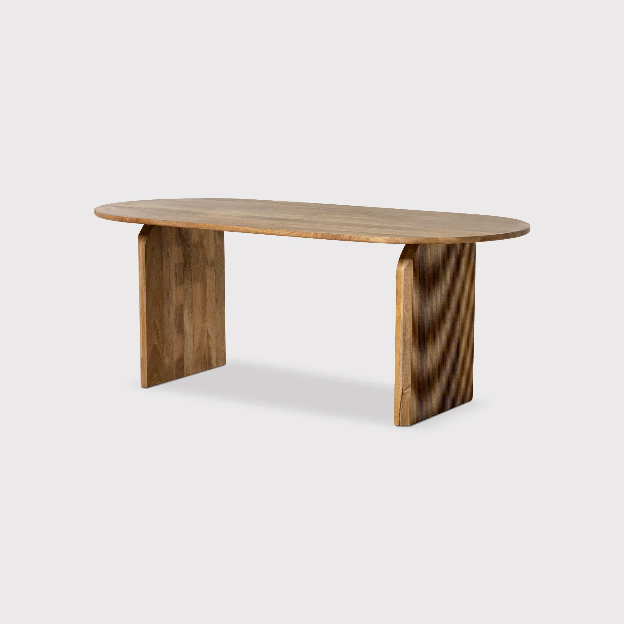 Zuberi 200cm Dining Table - Neutral, Mango Wood image