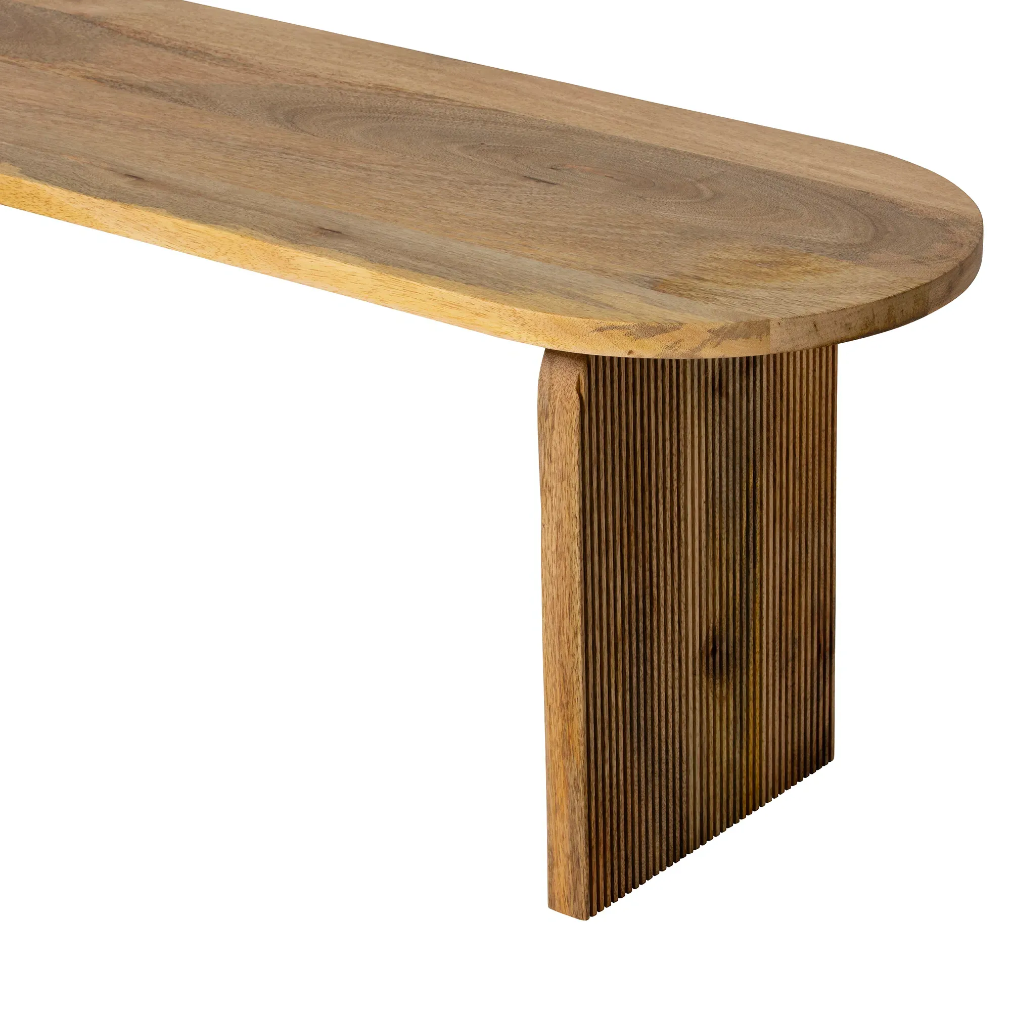 Zuberi Bench 150cm - Neutral, Mango Wood