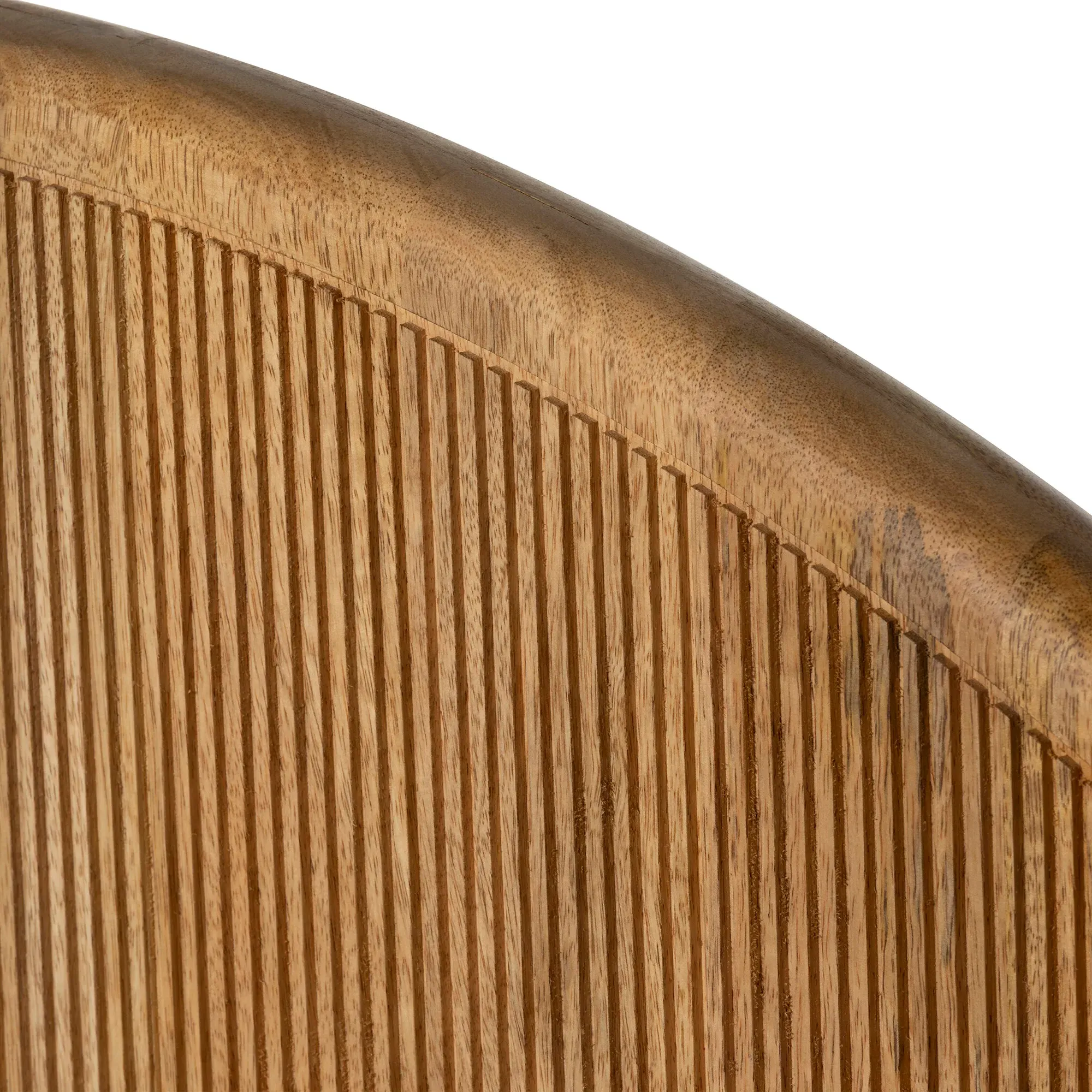 Zuberi King Size Bed Frame - Neutral, Mango Wood