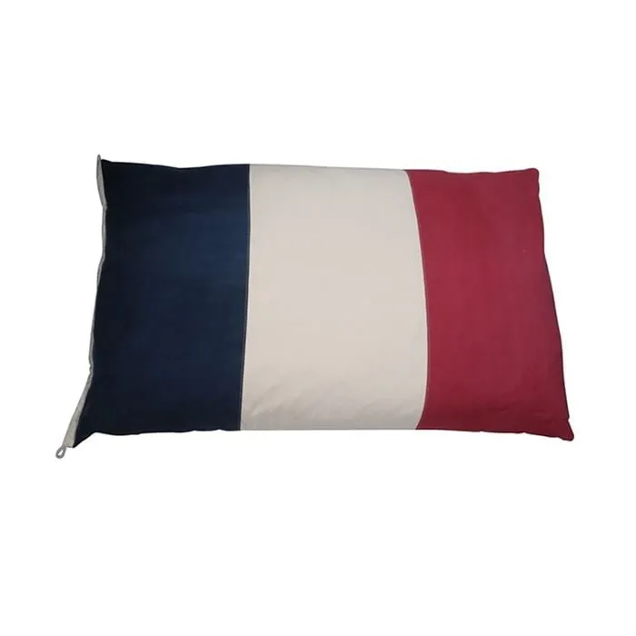Flag Square Cushion France - Blue, Fabric image