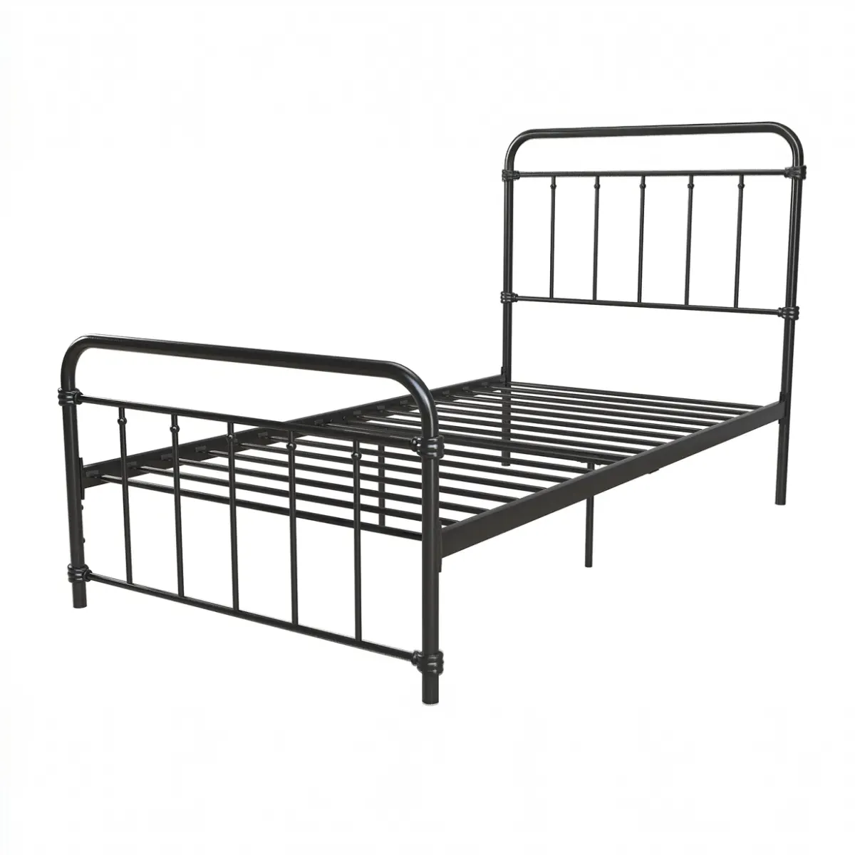 Single Metal Bed Frame - Black image