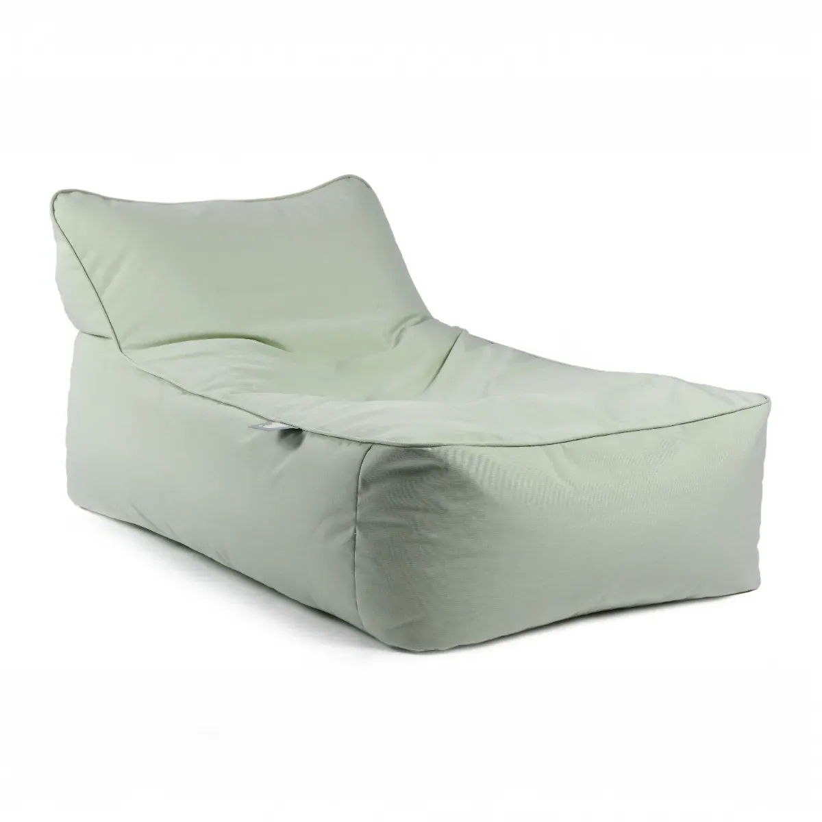 Bean Bag Lounger with Vents - Green, Fabric