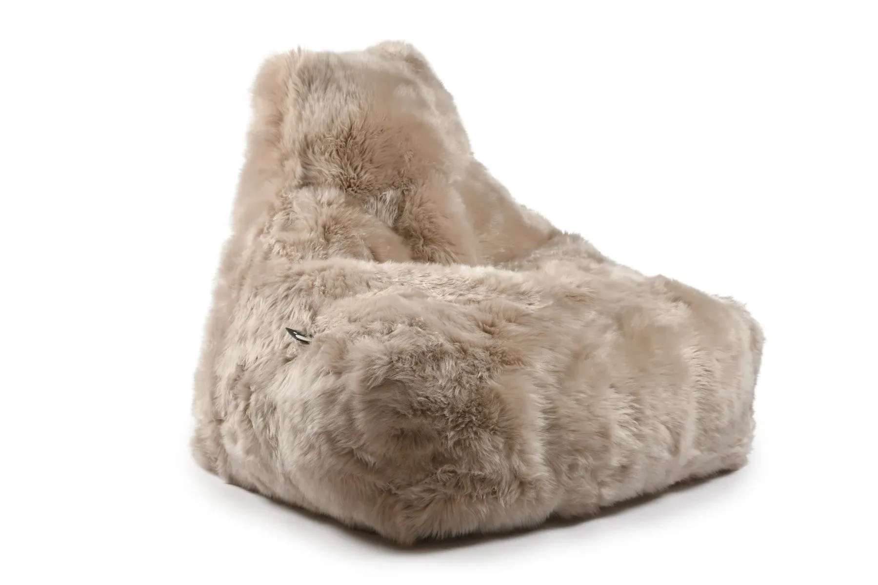 Bean Bag with Sheepskin - Oyster, Fur