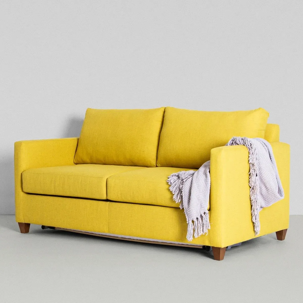 Love Seat Sofa Bed with Sprung Mattress - Charleston image