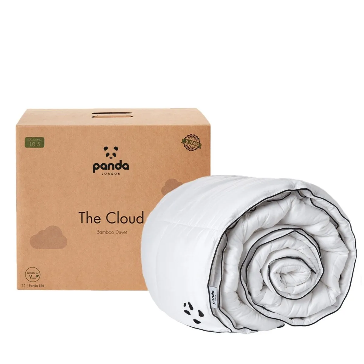 Single Size Duvet with Corner Loops - Bamboo image