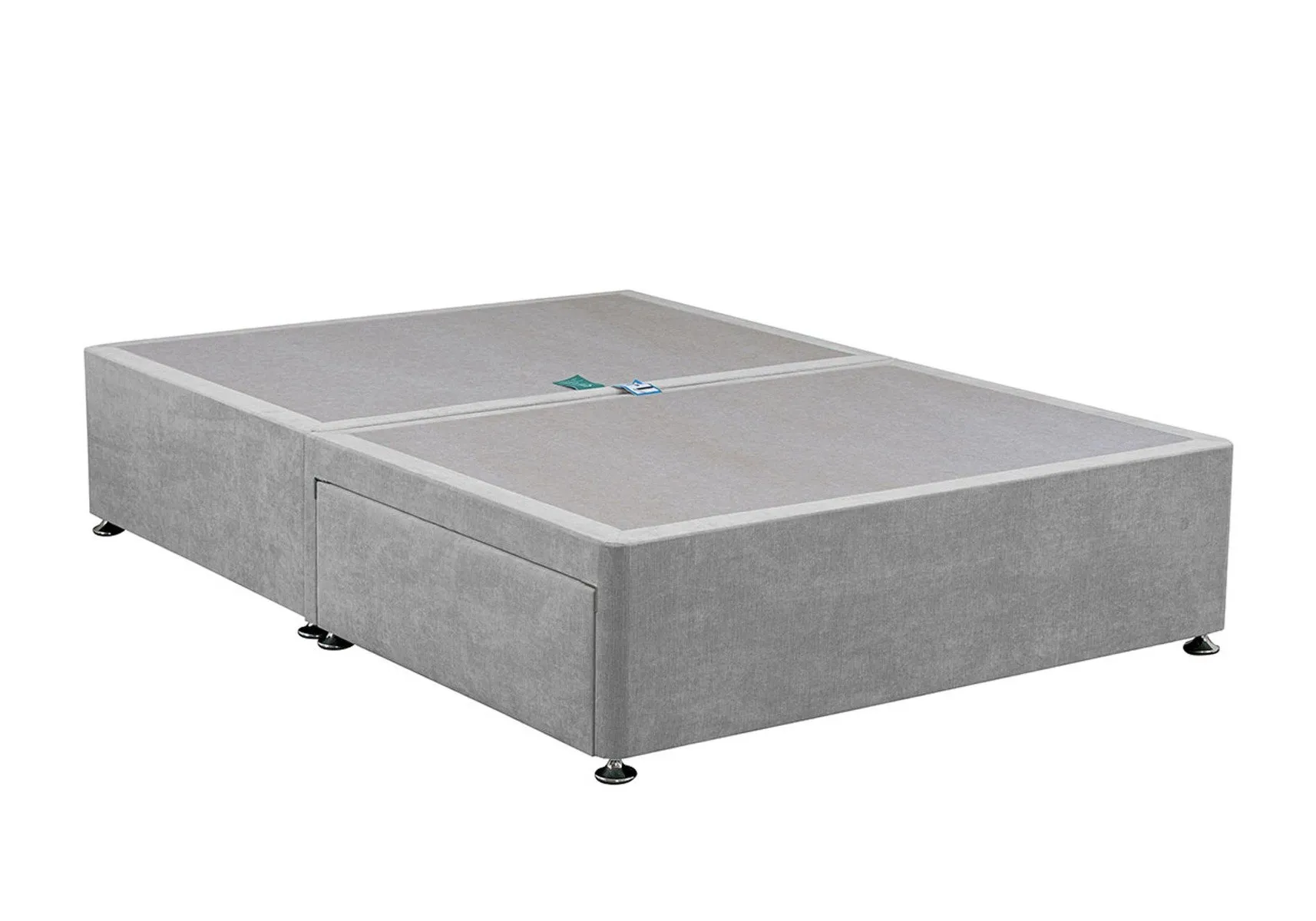 Single Divan Base - Natural, Fabric image