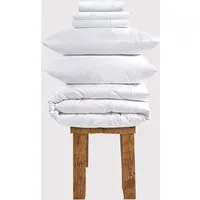 Windsor Single Bedding Set - Brilliant White, Egyptian Cotton alternate view