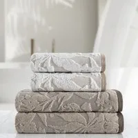 Adeline 600 GSM Cotton Towel Set - Jacquard Weave alternate view