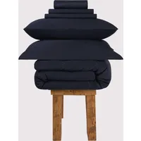 Egyptian Giza Single Bedding Set - Navy, Cotton alternate view