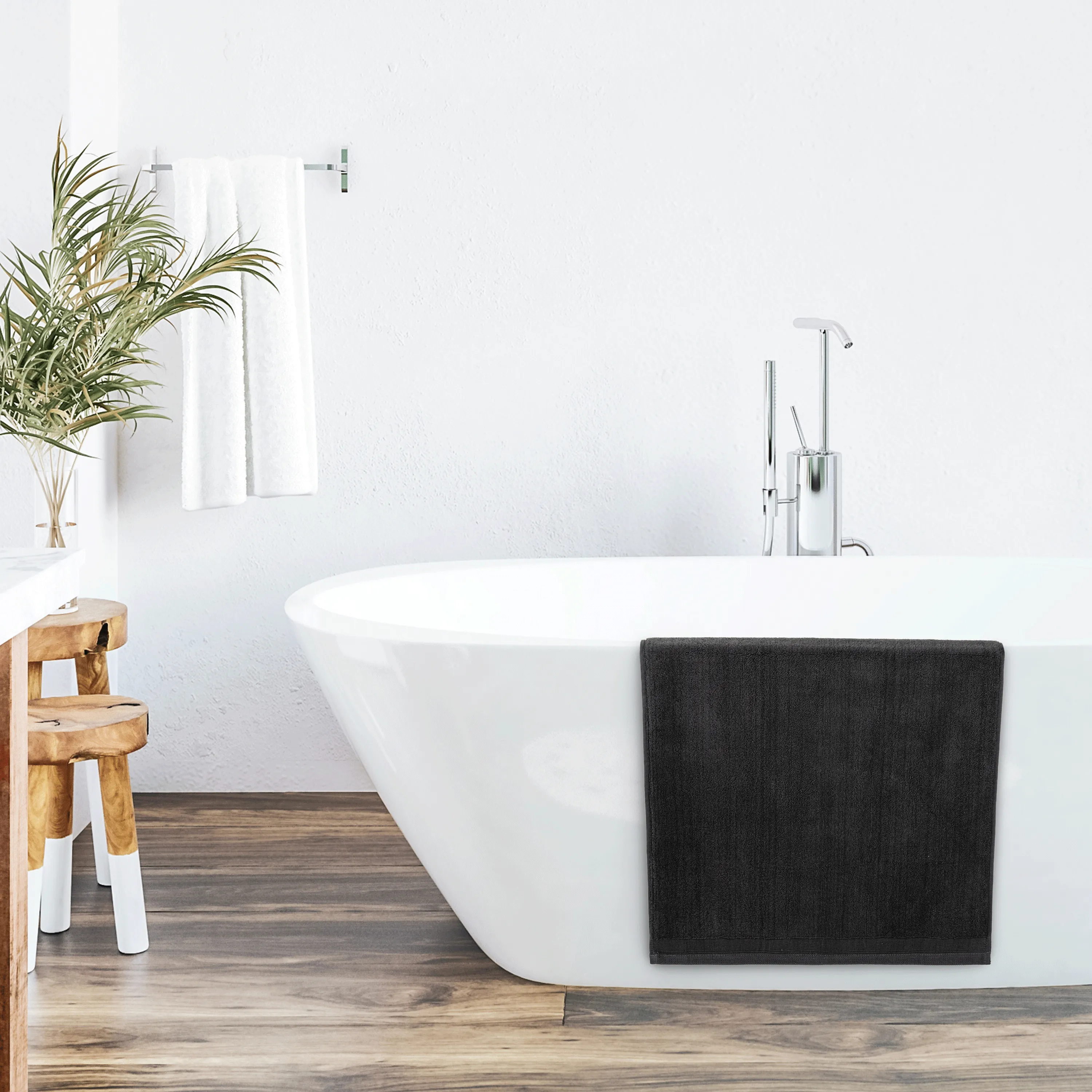 Bath Sheet 500GSM - Grey, Cotton