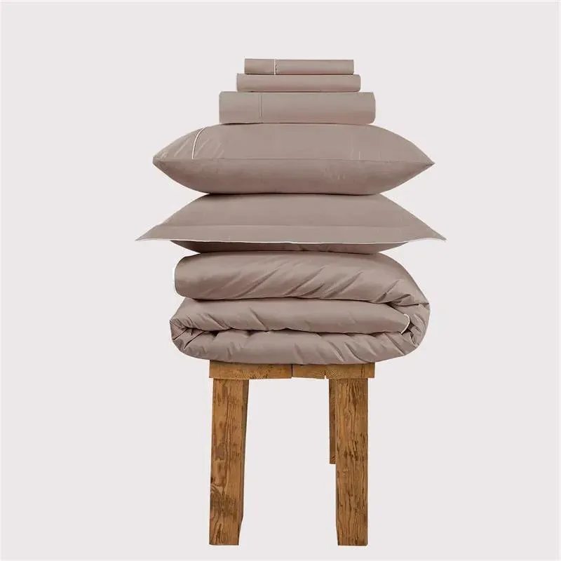 Double Bedding Set 800 Thread Count - Dusty Rose, Cotton