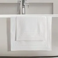Ellory Small Bath Mat 1000 GSM - White, Turkish Cotton alternate view