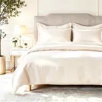 Giza Imperial Single Duvet Cover - Frost, Egyptian Cotton alternate view