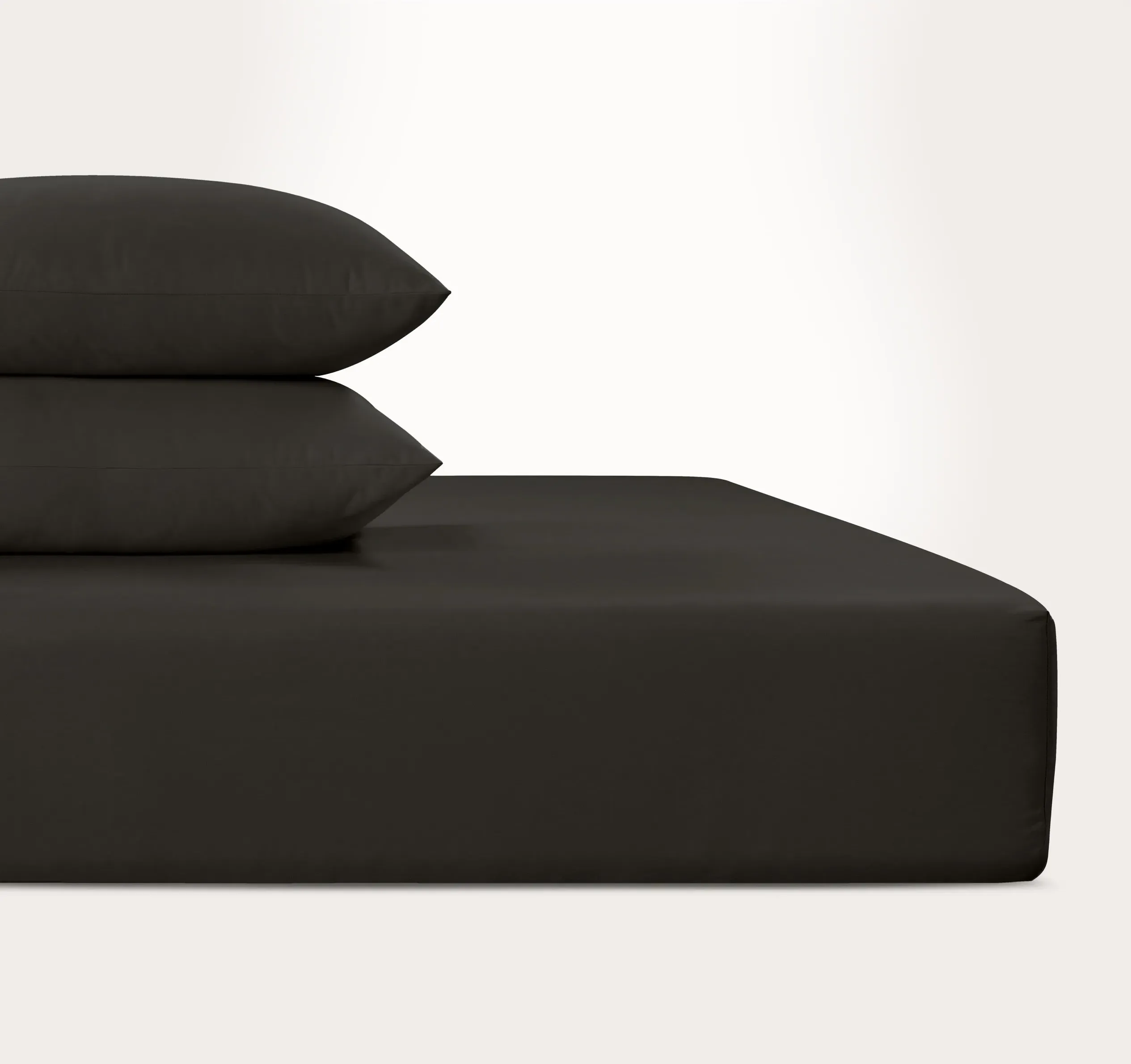 Grand Splendour Single Fitted Sheet - Pewter, Cotton Sateen product