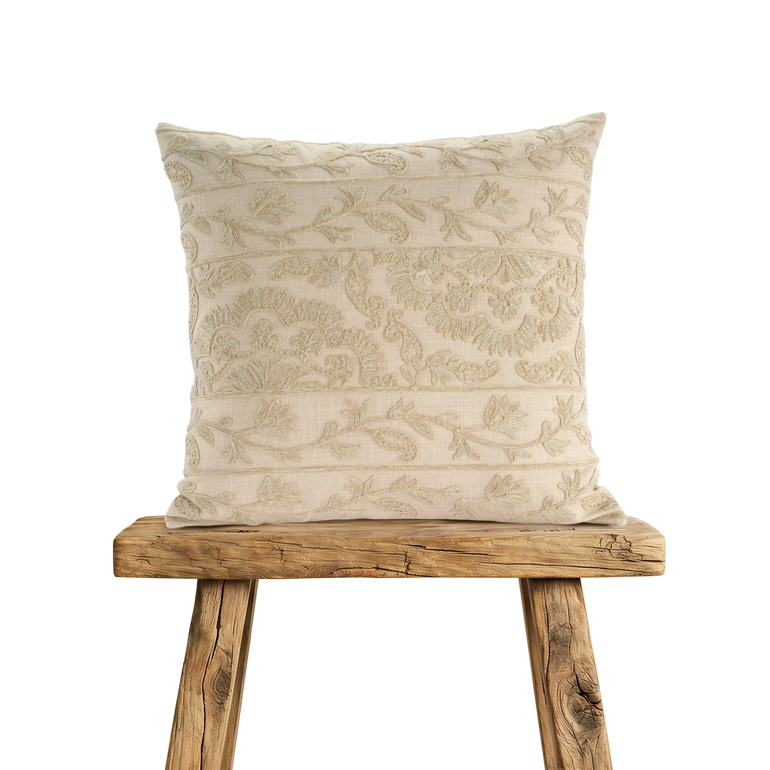 Heather Decorative Cushion Pair - Natural, Cotton product