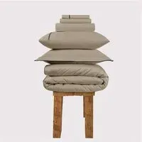 Duke of Bliss Single Bedding Set 800 Thread Count - Bone, Cotton alternate view