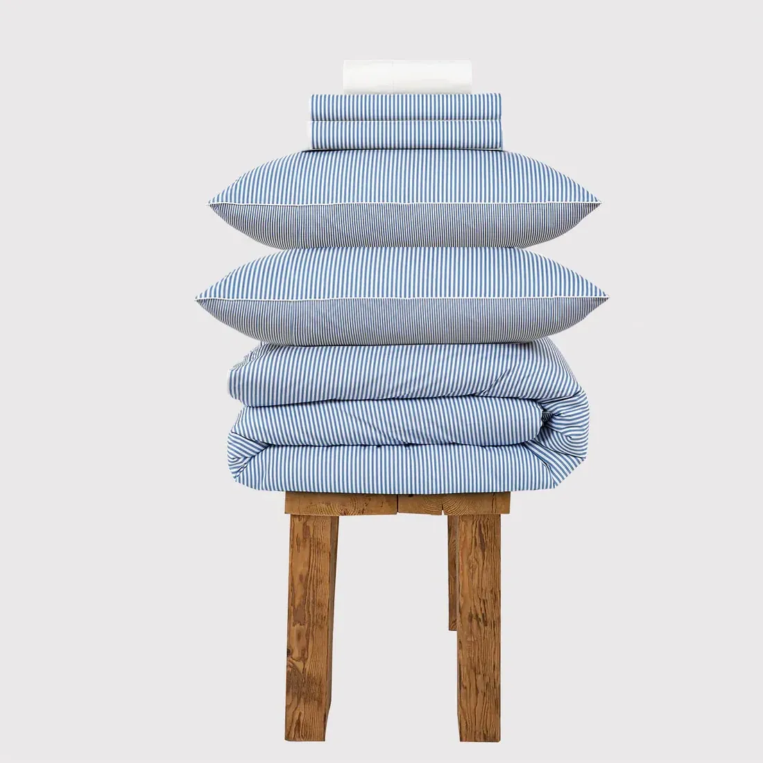 Single Bedding Set - White, Cotton Percale image