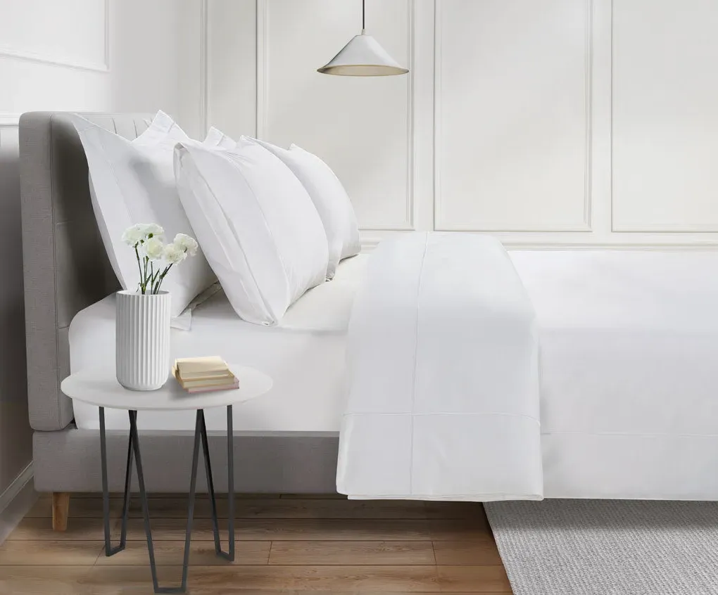 Single Duvet Cover 800 Thread Count - White, Cotton