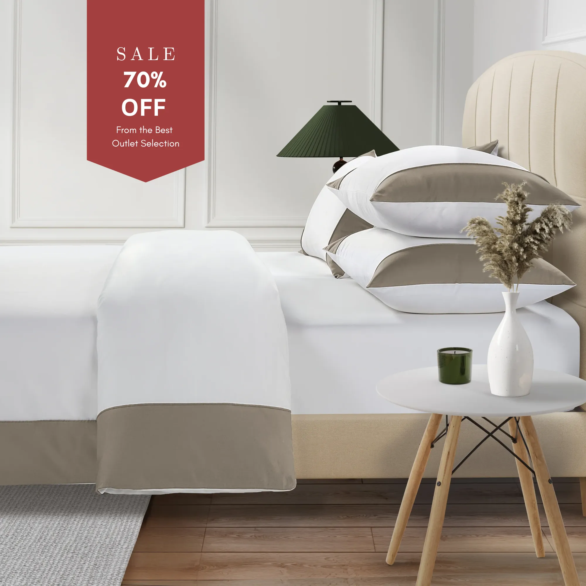 Single Duvet Cover 800 Thread Count - White