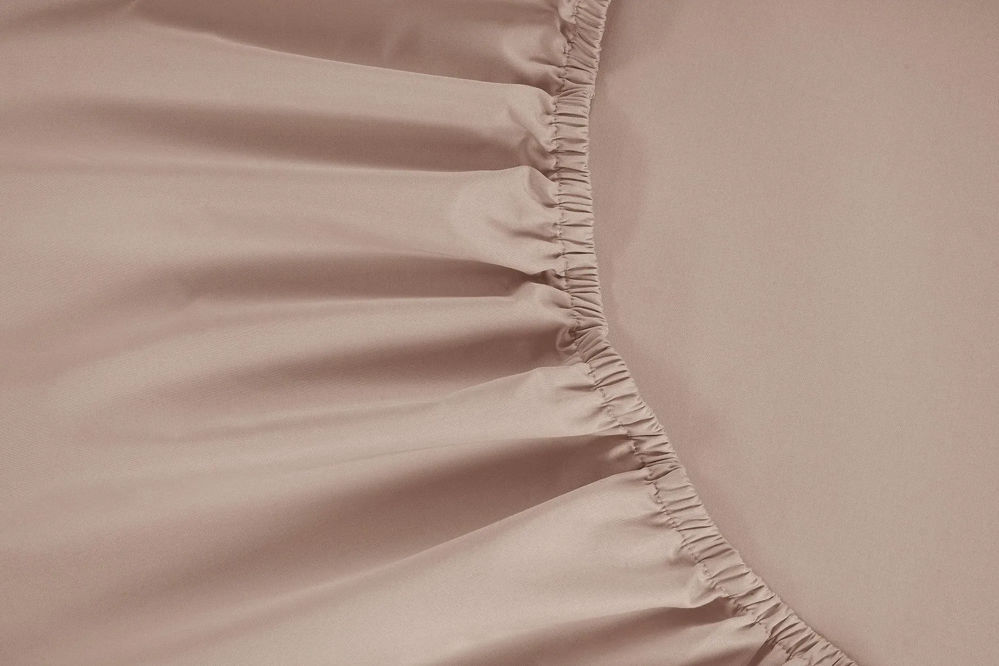 Single Fitted Sheet - Dusty Rose, Egyptian Cotton image