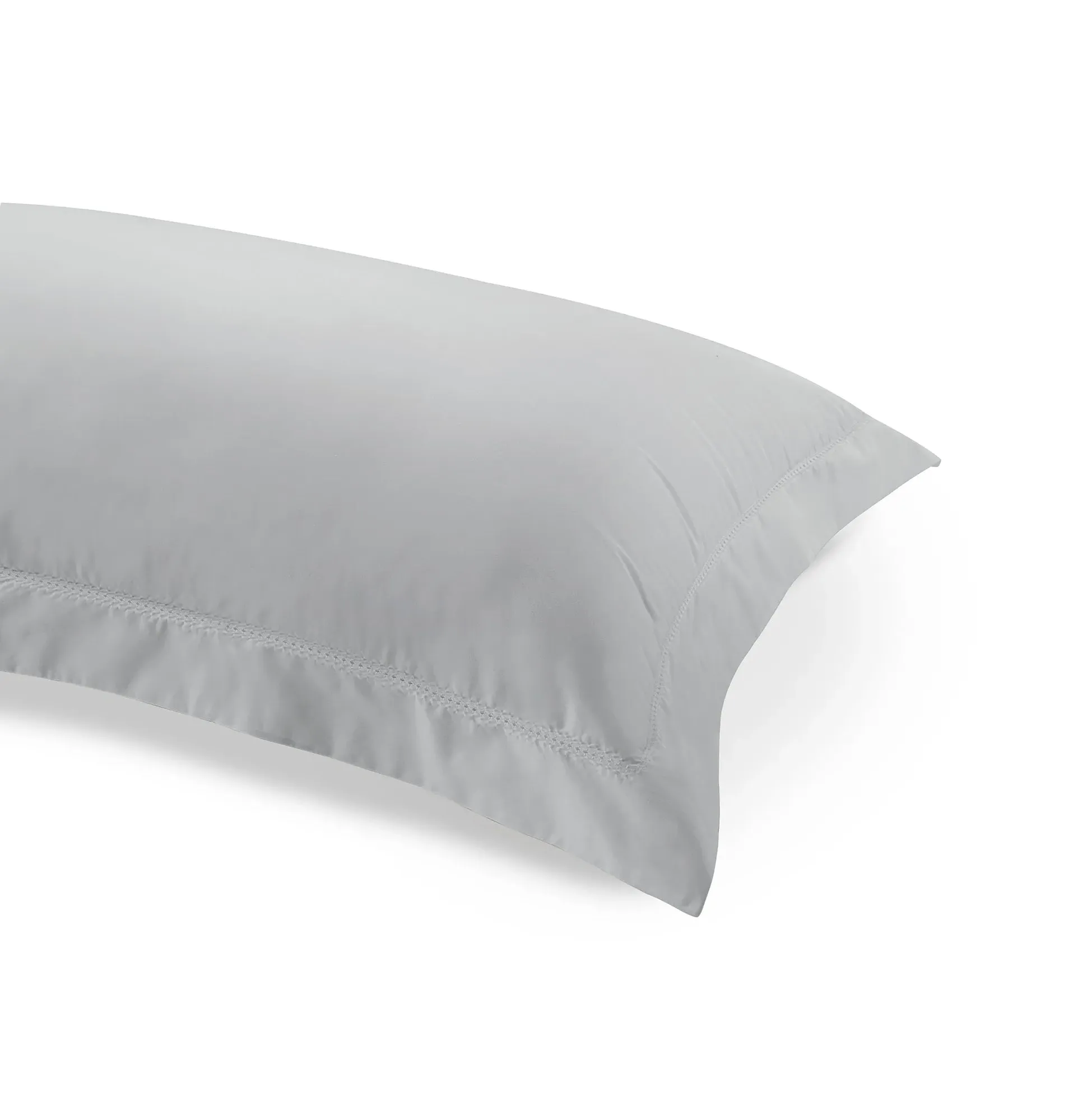 Standard Pillowcase Pair - Grey, Cotton Percale image