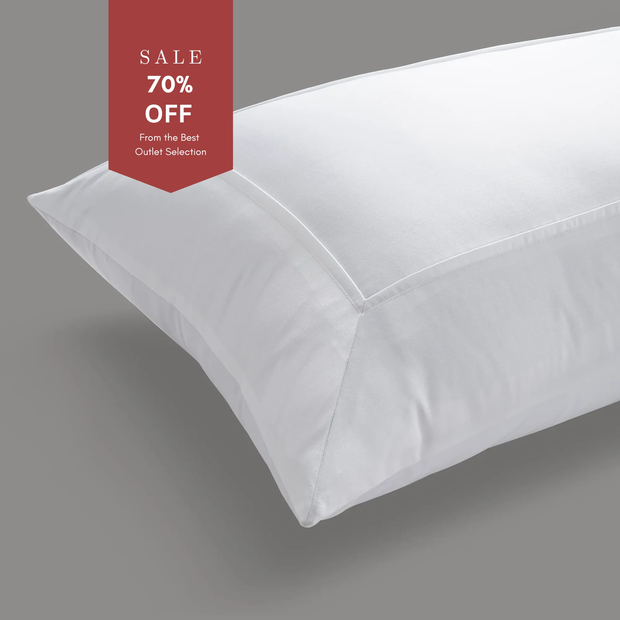 Standard Pillowcase Pair - White, Cotton image
