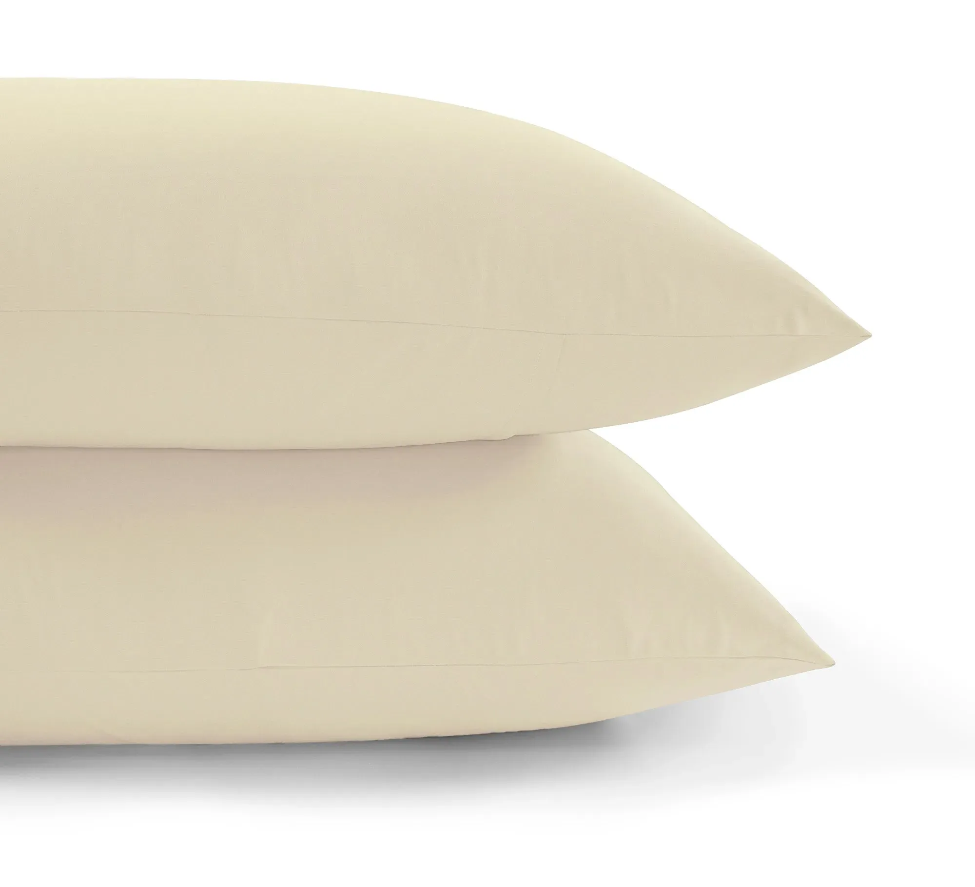 Standard Pillowcase Set 800 Thread - Pearl, Cotton