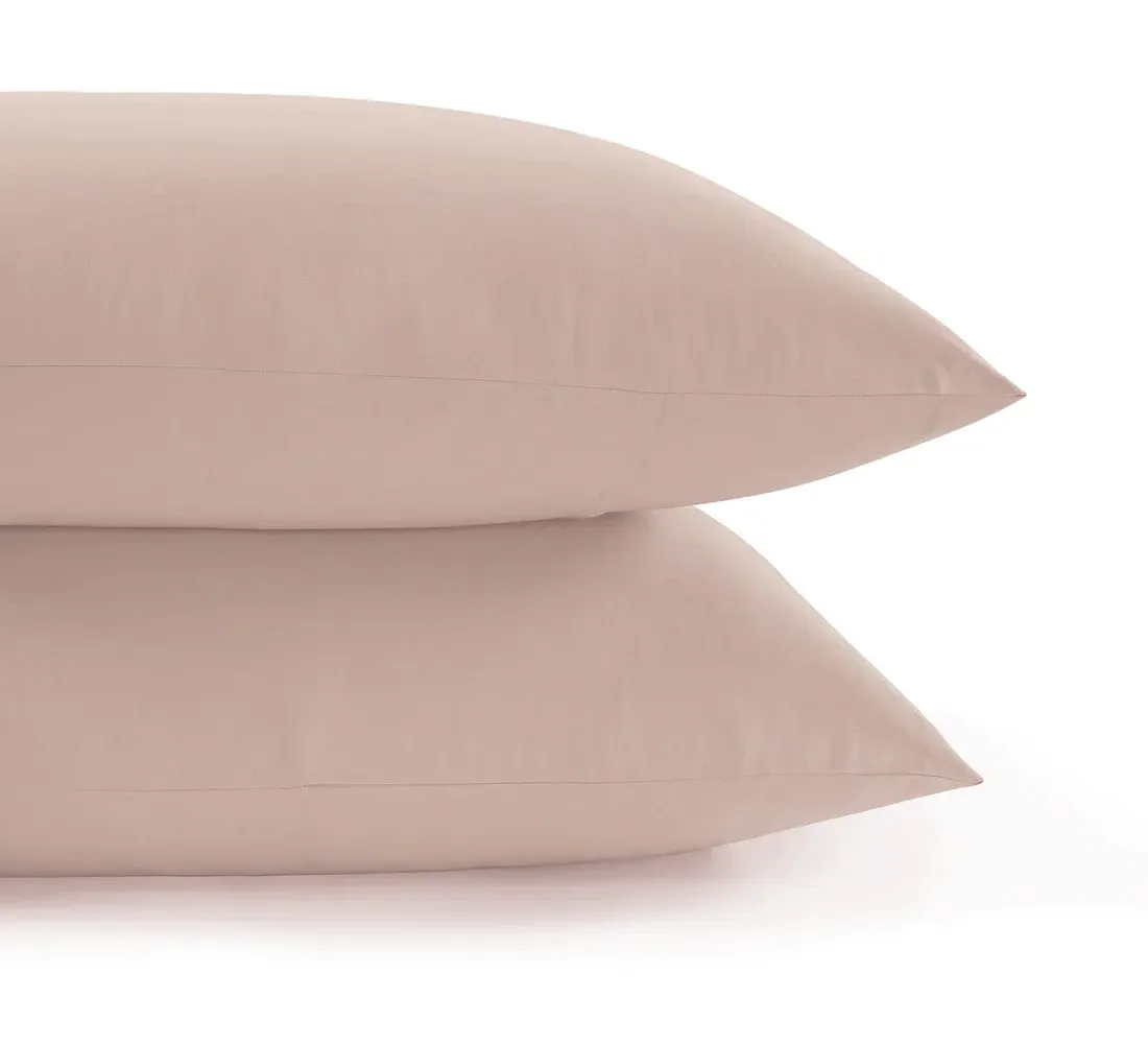 Standard Pillowcase Set - Dusty Rose, Egyptian Cotton