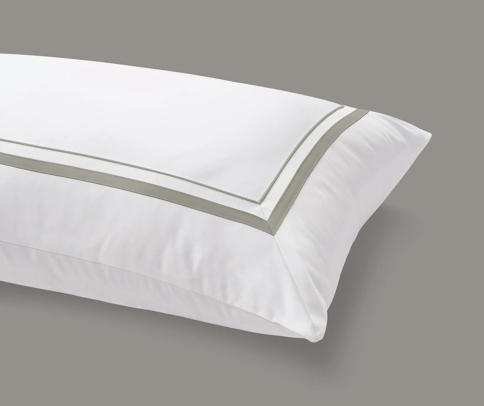 Standard Pillowcases Set - White, Cotton Sateen