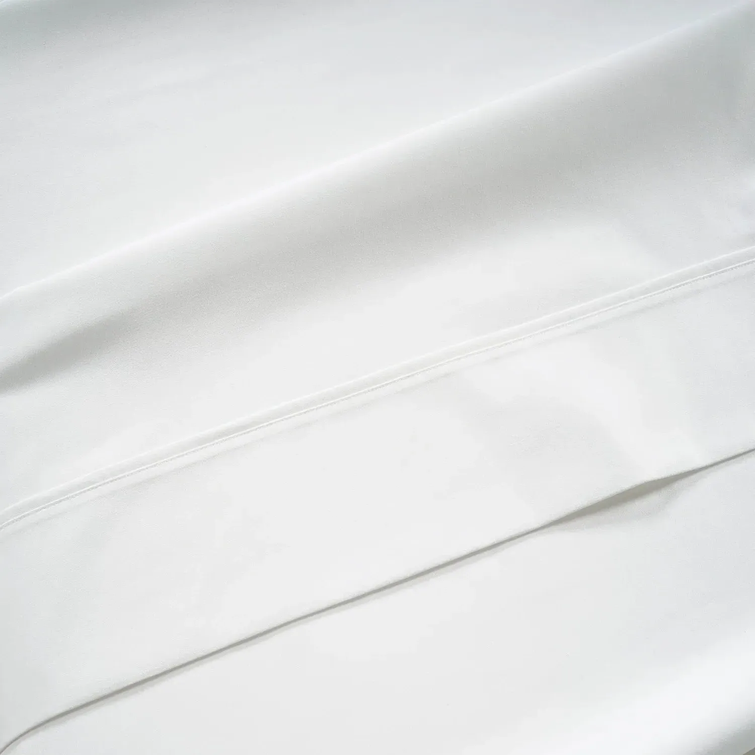 Super King Flat Sheet - White, Egyptian Cotton