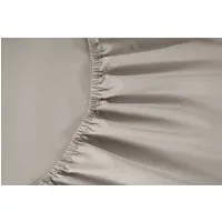 Viscount of Bliss Single Fitted Sheet - Taupe, Cotton alternate view