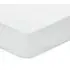 Double Fitted Sheet - Silver, Percale Cotton