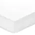 Double Fitted Sheet - White, Percale Cotton