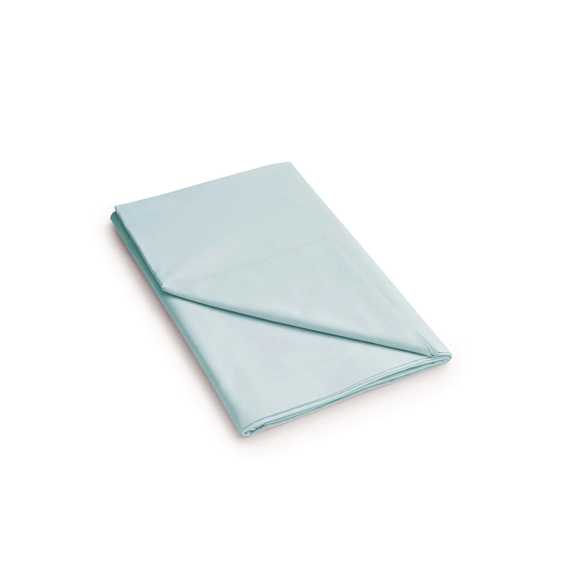 Double Flat Sheet Percale - Celadon, Cotton