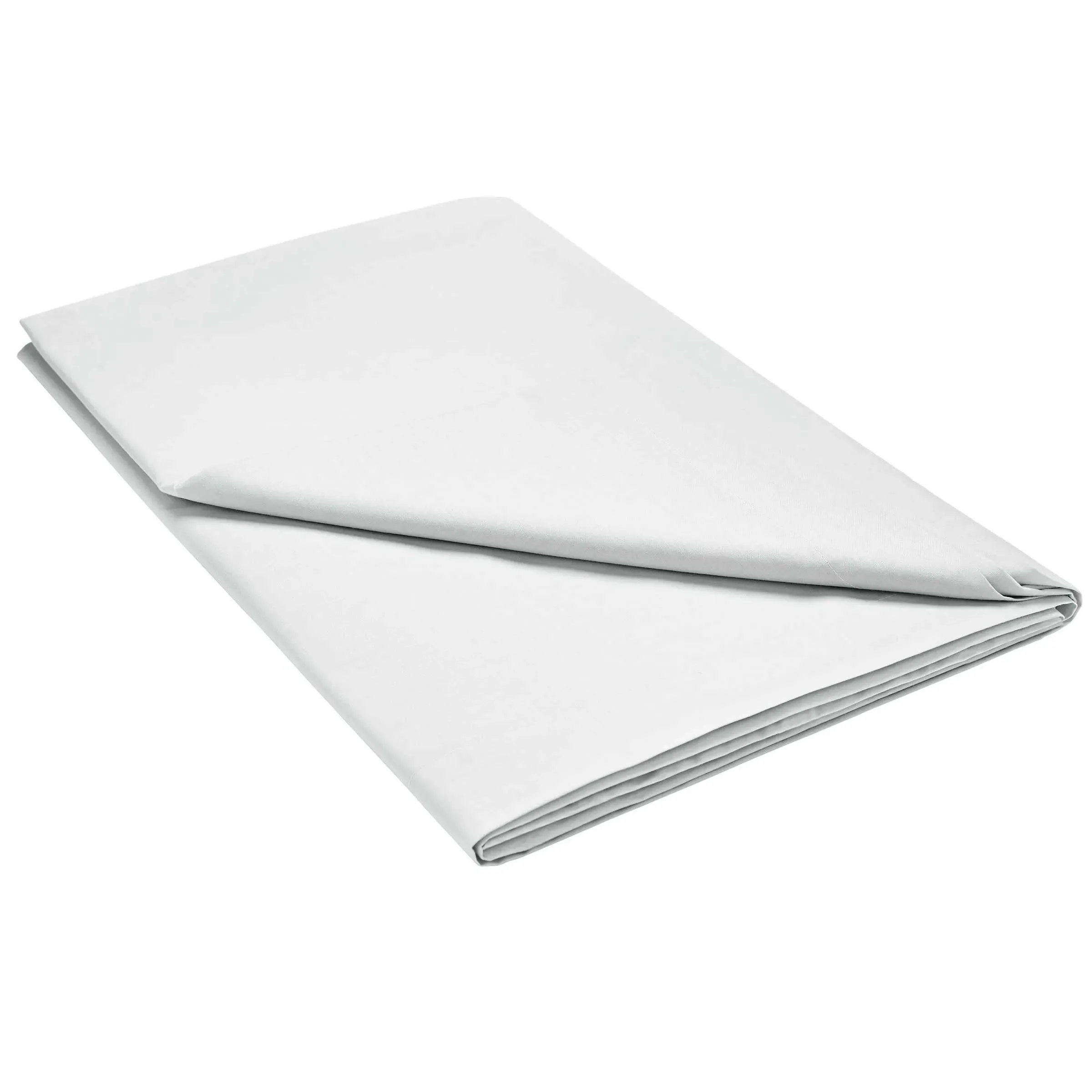 Double Flat Sheet Percale - Silver, Cotton